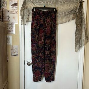 Body gear vintage floral pants